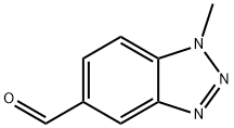 1-甲基-1,2,3-苯并三唑-5-甲醛 結(jié)構(gòu)式