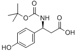 (S)-BOC-BETA-TYR-OH Struktur