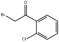 2'-クロロ-α-ブロモアセトフェノン 化學(xué)構(gòu)造式