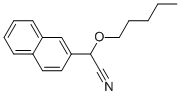 2-(2-NAPHTHYL)-2-(PENTYLOXY)ACETONITRILE Struktur