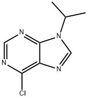 6-chloro-9-isopropyl-9H-purine Struktur