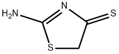 4(5H)-Thiazolethione,  2-amino- Struktur