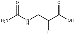 N-Carbamoyl-2-fluoro-b-alanine, 5006-64-4, 結(jié)構(gòu)式