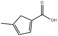 1,3-Cyclopentadiene-1-carboxylic acid, 4-methyl- (9CI) Struktur