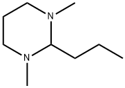 Pyrimidine, hexahydro-1,3-dimethyl-2-propyl- (9CI) Struktur