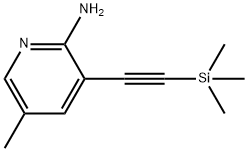 5-Methyl-3-((trimethylsilyl)ethynyl)pyridin-2-amine