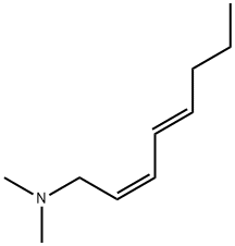 2,4-Octadien-1-amine,N,N-dimethyl-,(2Z,4E)-(9CI) Struktur