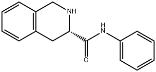 3-Isoquinolinecarboxamide,1,2,3,4-tetrahydro-N-phenyl-,(3S)-(9CI) Struktur