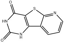 Pyrido[3',2':4,5]thieno[3,2-d]pyriMidine-2,4(1H,3H)-dione Struktur