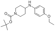 1-BOC-4-[(4-ETHOXYPHENYL)AMINO]-PIPERIDINE Struktur