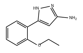 1H-Pyrazol-3-amine,5-(2-ethoxyphenyl)-(9CI) Struktur