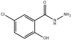 5-CHLORO-2-HYDROXY-BENZOIC ACID HYDRAZIDE Structure