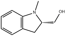 1H-Indole-2-methanol,2,3-dihydro-1-methyl-,(2S)-(9CI) Struktur