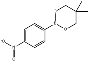 4-Nitrophenylboronic acid neopentylglycol ester Struktur