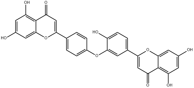 ochnaflavone Struktur