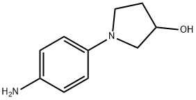 1-(4-AMINOPHENYL)-3-PYRROLIDINOL Struktur