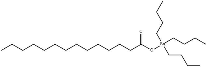 tributyl(myristoyloxy)stannane Struktur