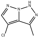 1H-Pyrazolo[1,5-c][1,2,3]triazole,  4-chloro-3-methyl- Struktur