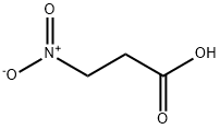 3-NITROPROPIONIC ACID Struktur