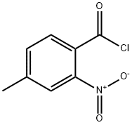 4-methyl-2-nitrobenzoyl chloride Struktur