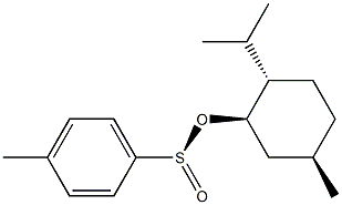 (1S 2R 5S)-(+)-MENTHYL (R)-P-TOLUENE- Struktur