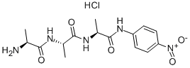 H-ALA-ALA-ALA-PNA HCL Struktur