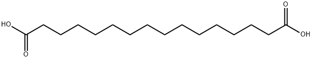 HEXADECANEDIOIC ACID Struktur