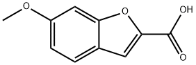 6-METHOXY-BENZOFURAN-2-CARBOXYLIC ACID Struktur