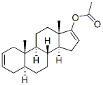 17-Acetoxy-5a-androsta-2,16-diene Struktur