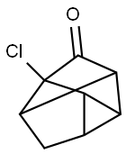 Tetracyclo[3.3.0.02,8.03,6]octan-4-one,  3-chloro- Struktur