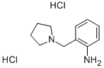 2-PYRROLIDIN-1-YLMETHYL-ANILINE DIHYDROCHLORIDE Struktur