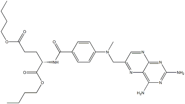 methotrexate di-n-butyl ester Struktur