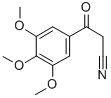 3,4,5-TRIMETHOXYBENZOYLACETONITRILE Struktur