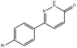 6(4-BROMOPHENYL)-3(2H)PYRIDAZINONE Struktur