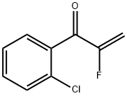 2-Propen-1-one, 1-(2-chlorophenyl)-2-fluoro- (9CI) Struktur