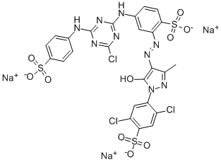 活性嫩黃K-6G, 50662-99-2, 結(jié)構(gòu)式