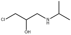 1-Chloro-3-isopropylamino-2-propanol Struktur