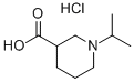 1-ISOPROPYL-PIPERIDINE-3-CARBOXYLIC ACID HYDROCHLORIDE Struktur