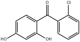 2-Chloro-2',4'-dihydroxybenzophenone Struktur