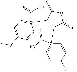 DIANISOYL-L-TARTARIC ANHYDRIDE Struktur