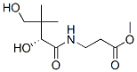 (R)-Methyl 3-(2,4-dihydroxy-3,3-dimethylbutanamido)propanoate Struktur