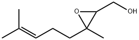 2,3-epoxy-3,7-dimethyloct-6-enol Struktur