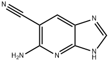 1H-Imidazo[4,5-b]pyridine-6-carbonitrile,  5-amino-  (9CI) Struktur