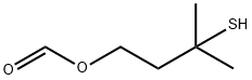 3-MERCAPTO-3-METHYL-1-BUTYL-1-FORMATE Struktur