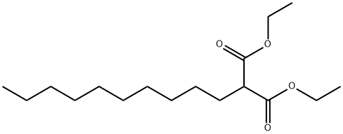 DIETHYL N-DECYLMALONATE Struktur