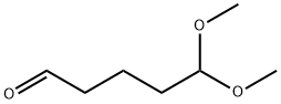 5,5-dimethoxyvaleraldehyde Struktur