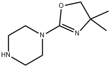 Piperazine, 1-(4,5-dihydro-4,4-dimethyl-2-oxazolyl)- (9CI) Struktur