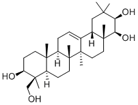 SOYASAPOGENOL A(P) Struktur