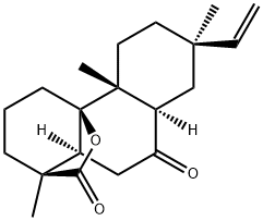 (1S,8aα,10aα)-テトラデカヒドロ-1,4bβ,7-トリメチル-7β-ビニル-4aβ,1β-(エポキシメタノ)フェナントレン-9,12-ジオン