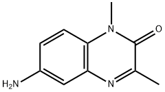 2(1H)-Quinoxalinone,6-amino-1,3-dimethyl-(9CI) Struktur